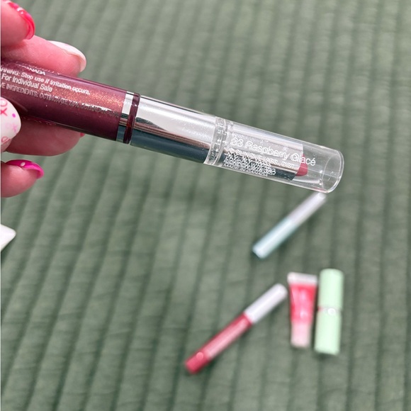New Clinique Lip and Mascara Bundle Raspberry Glace Tint Goodness Grapecious - Picture 5 of 7